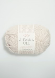 Sandnes Garn Knäuel Alpakka Ull Strickgarn 1015 kitt weiß stricken Wolle